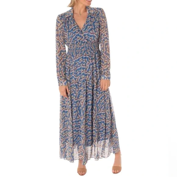 knee length dresses for ladies Tanya Taylor | Midi Shivon Dress | Black Midi Dress main image 0